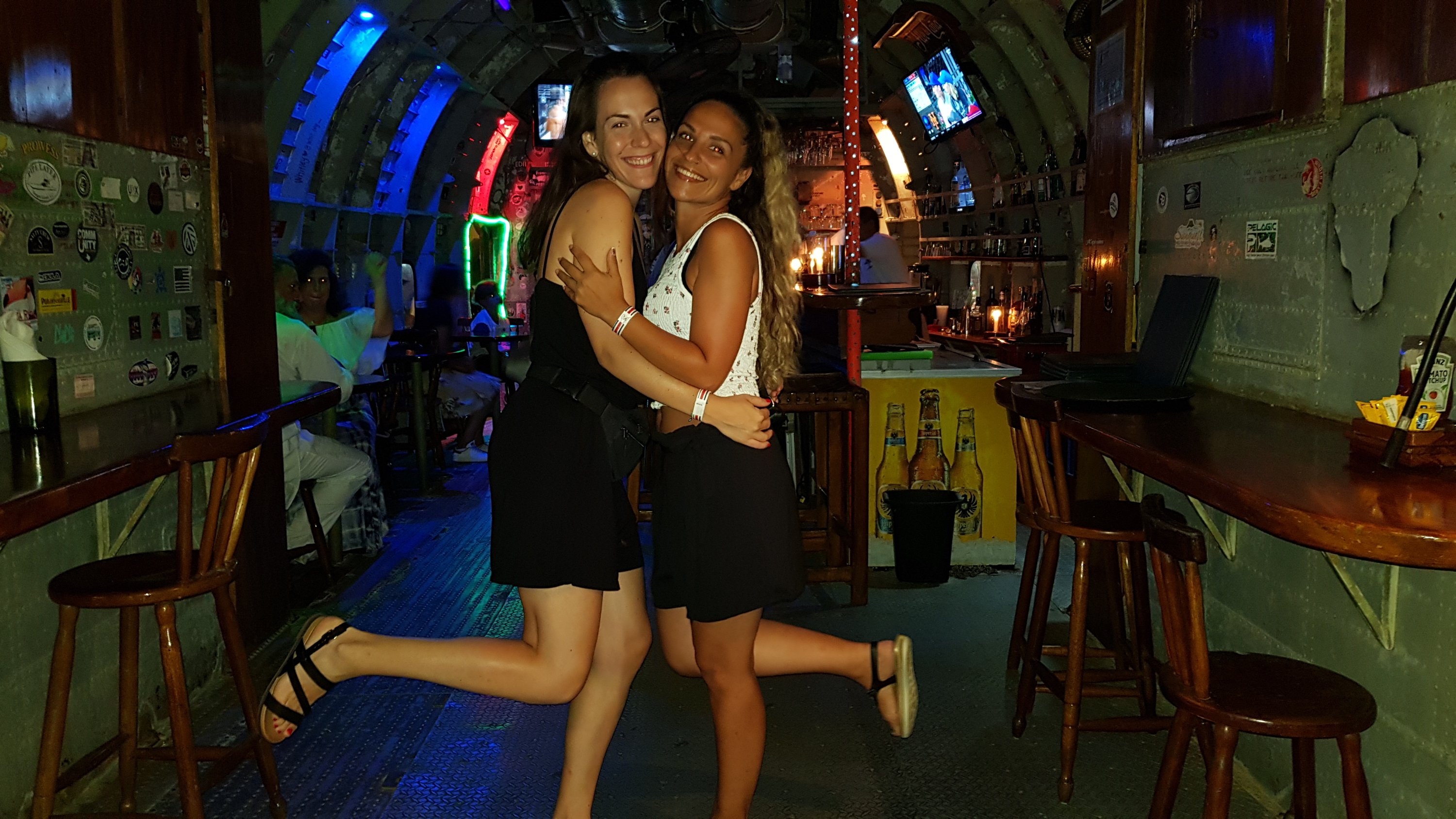 En el interior del avión!