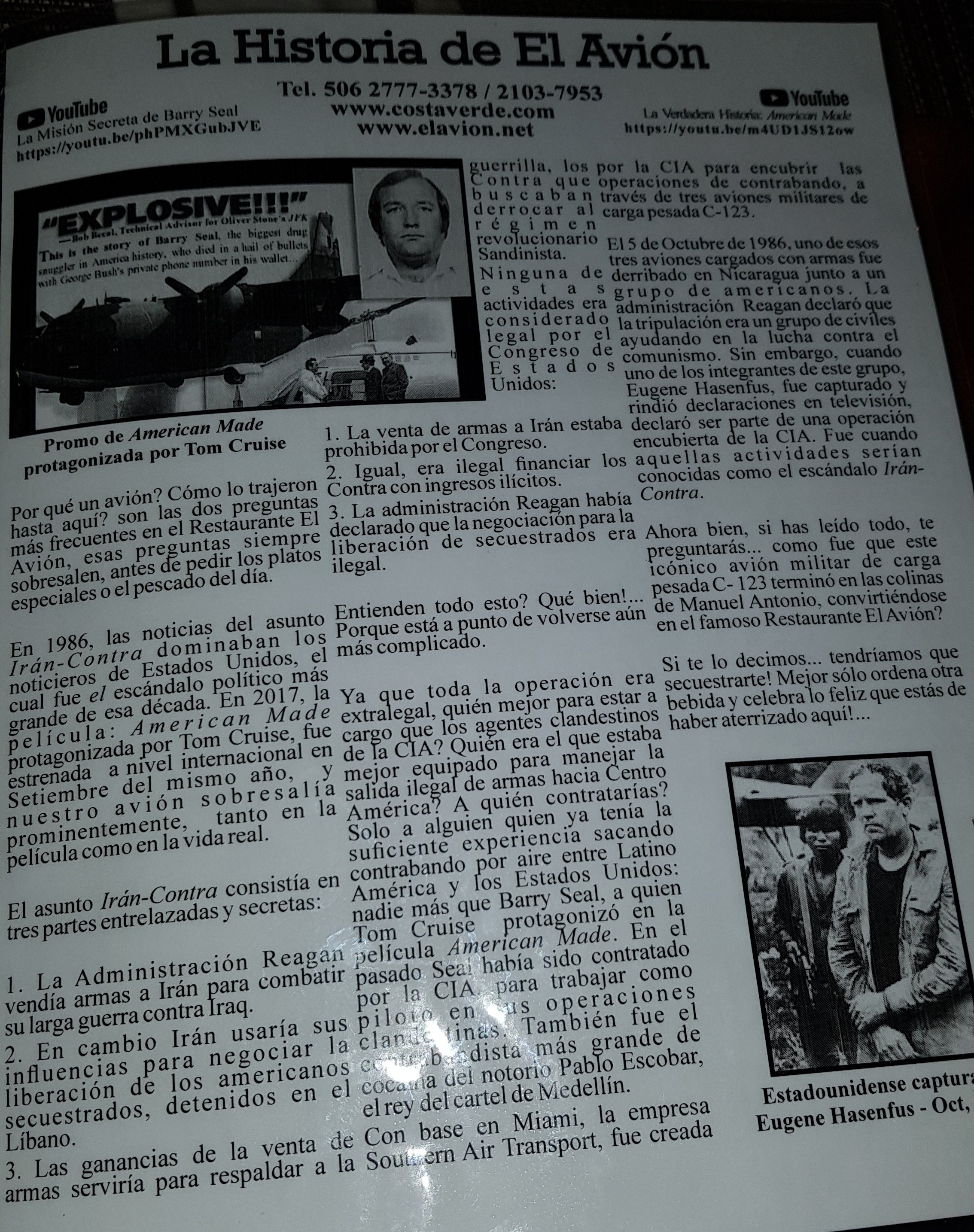 Historia de El Avión